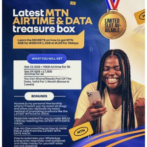 THE LATEST MTN DATA TREASURE BOX