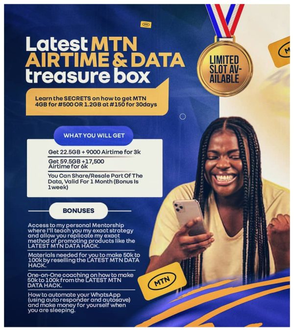 THE LATEST MTN DATA TREASURE BOX